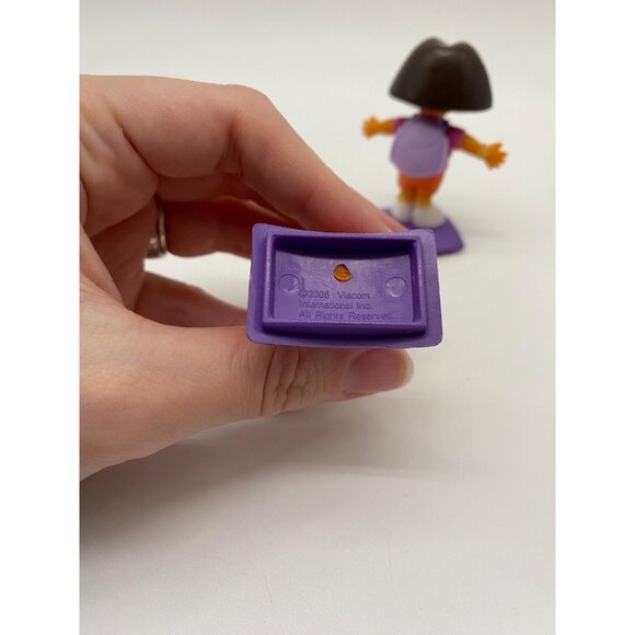 Vintage 2006 Dora the Explorer and Swiper Figurine Set - Mattel Nickelodeon - Picture 5 of 5